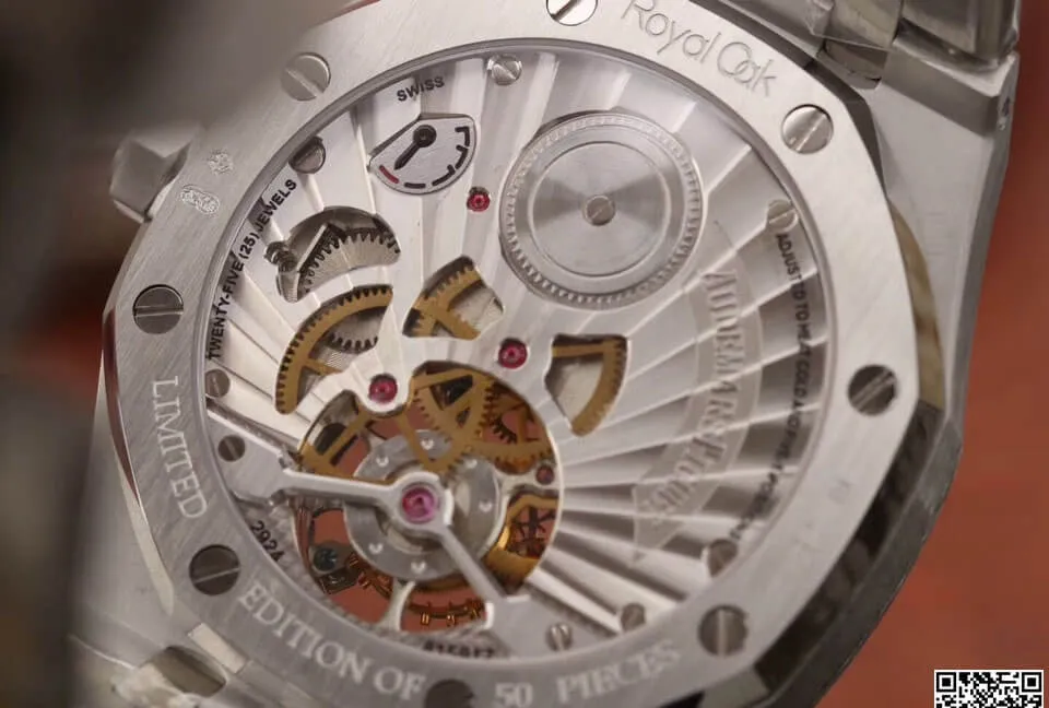 Audemars Piguet Royal Oak Tourbillon 26522TI.OO.1220TI.01 JF Factory 1:1 Best Edition Replica Watch Blue Dial
